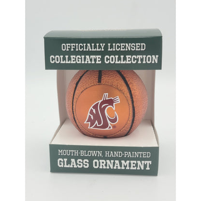Washington State Cougars Basketball Holiday Ornament Old World Christmas WSU