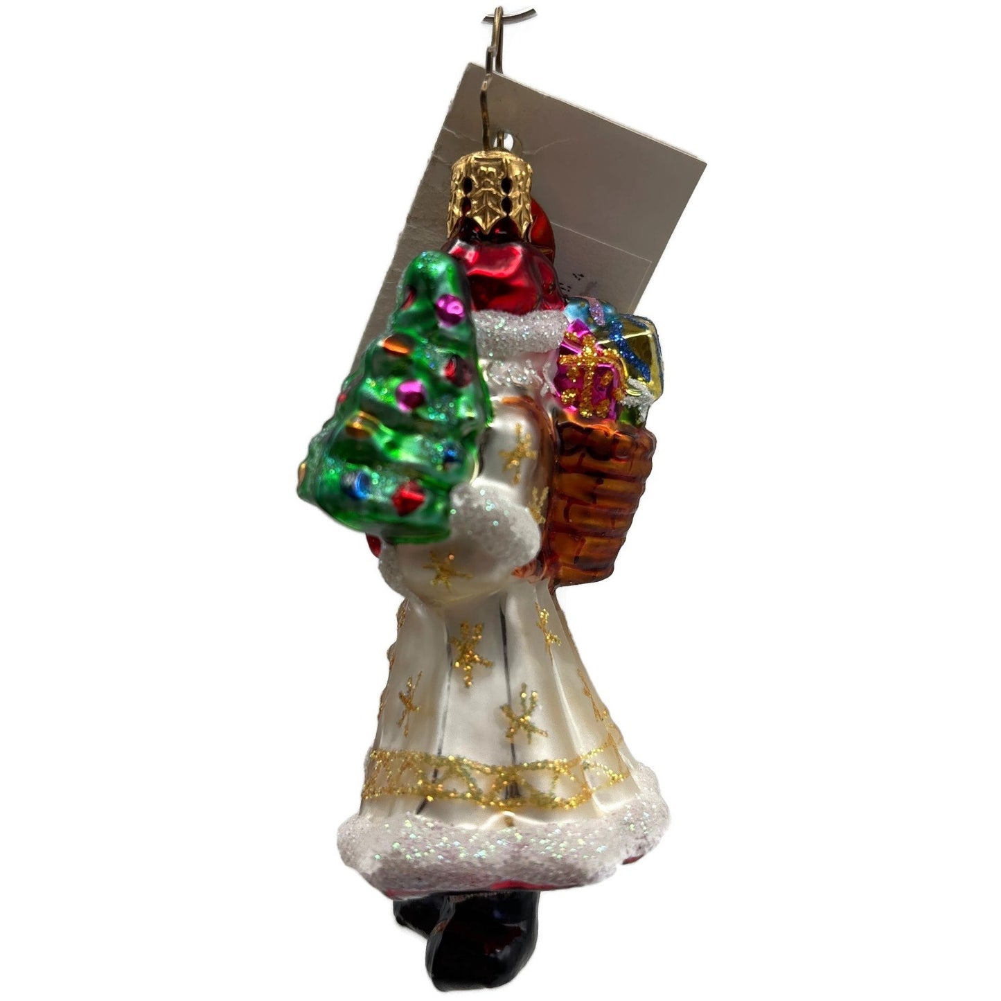 Christopher Radko Satin Winter Nick Little Gems Christmas Tree Ornament 1011242