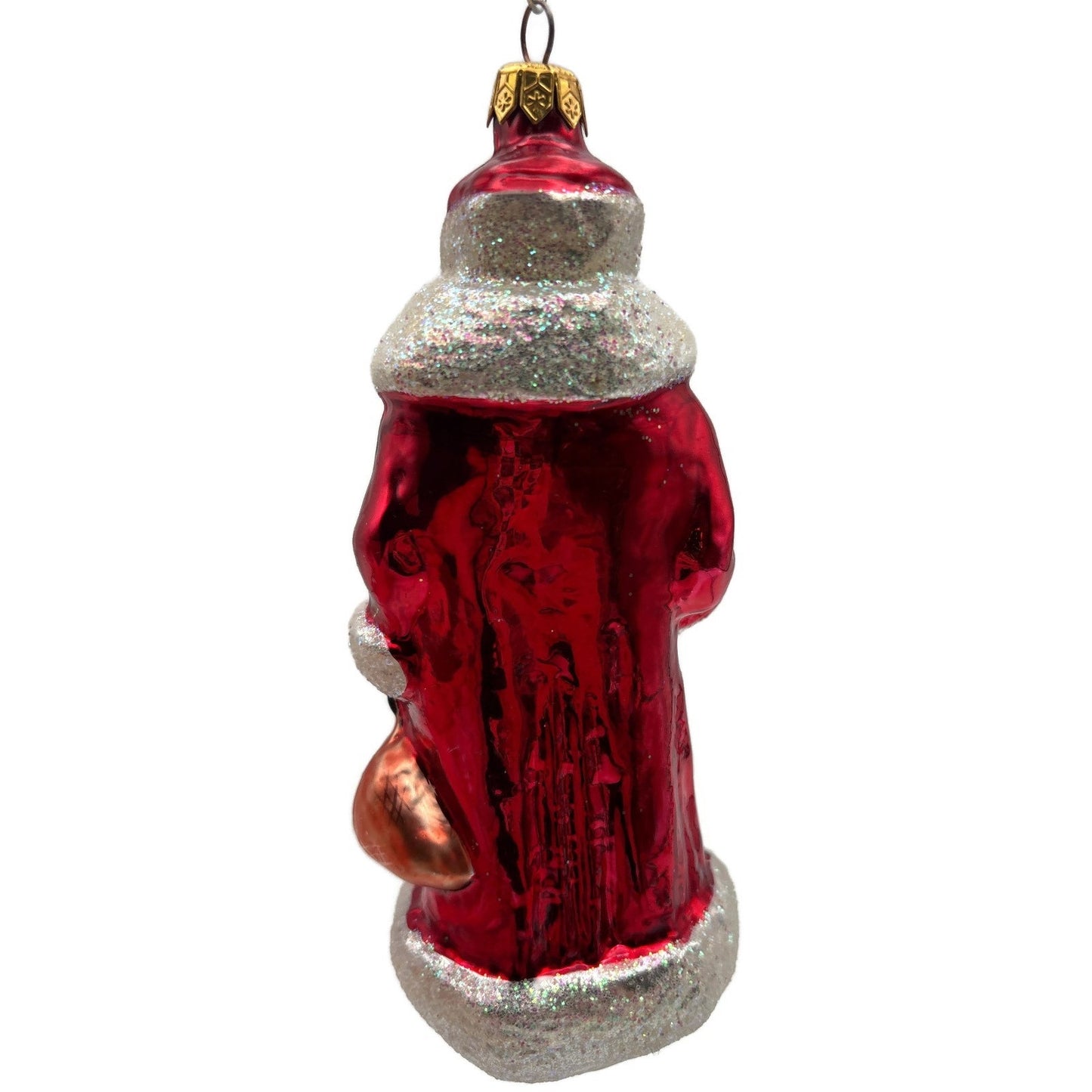 Christopher Radko Russian Santa Claus Red Robe Christmas Tree Ornament 91-112-1