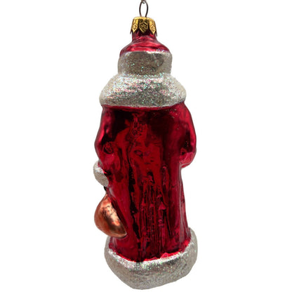 Christopher Radko Russian Santa Claus Red Robe Christmas Tree Ornament 91-112-1