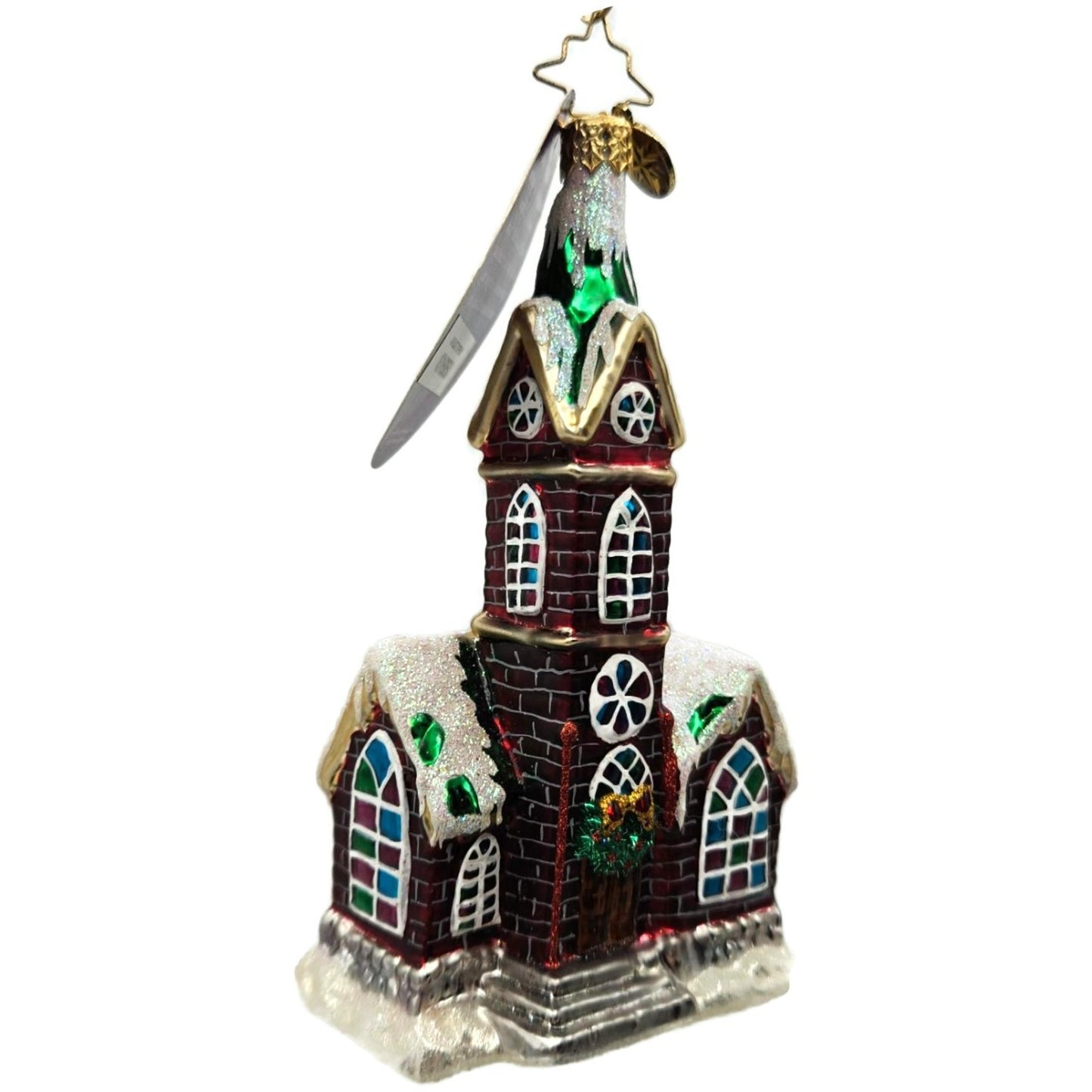 Christopher Radko A Place To Pray Church Christmas Tree Ornament 1016950