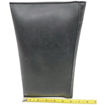 Black Faux Crocodile Clutch Shoulder Bag Chain Strap Evening Purse 10 x 6 inch