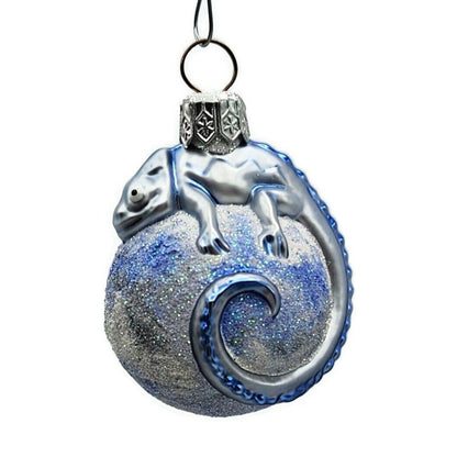 Patricia Breen Miniature Chameleon Surprise Clouds Christmas Tree Ornament
