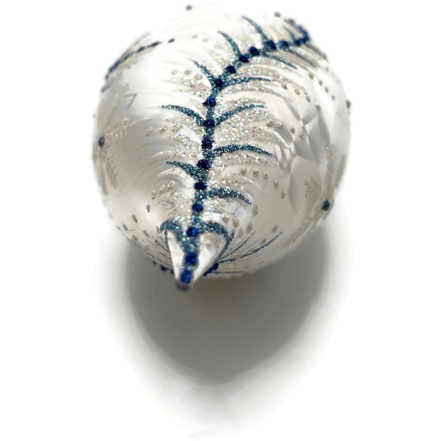 Heartfully Yours Christopher Radko Lismore Drop Glass Christmas Tree Ornament