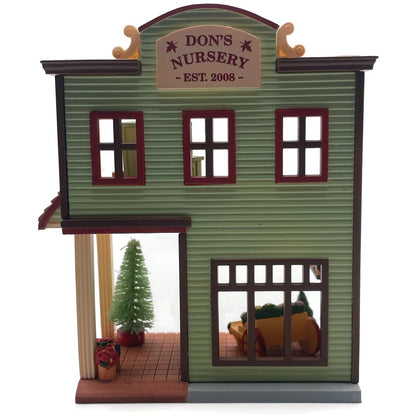 Hallmark Dons Nursery 2008 25th Anniversary Christmas Keepsake Ornament House