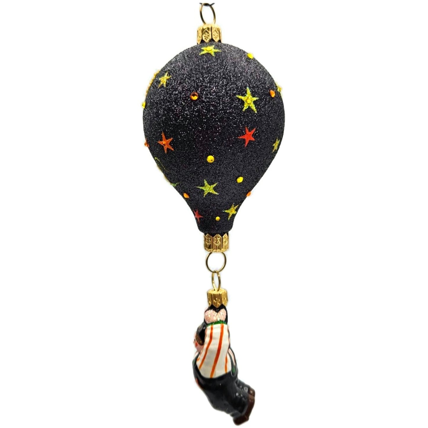 Patricia Breen Miniature Balloon Boy Jack-o-Lantern Stars Halloween Ornament HCB