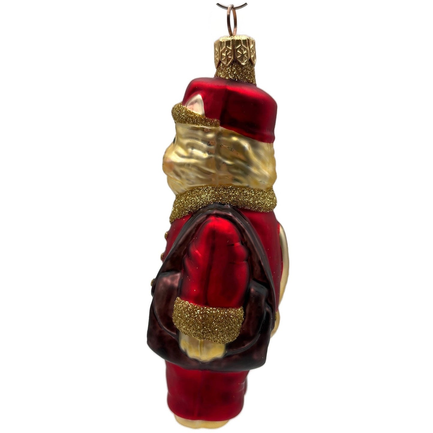 Patricia Breen Le Postal Cat Red Hearts Valentines Christmas Tree Ornament