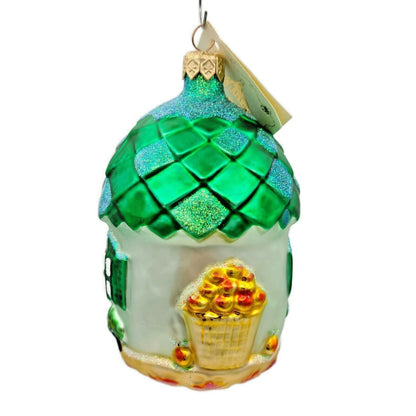 Patricia Breen Acorn House Autumn Green Fall Pumpkin Christmas Tree Ornament