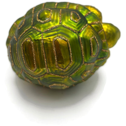 Patricia Breen Henris Turtle Art Green Animal Clip On Christmas Tree Ornament