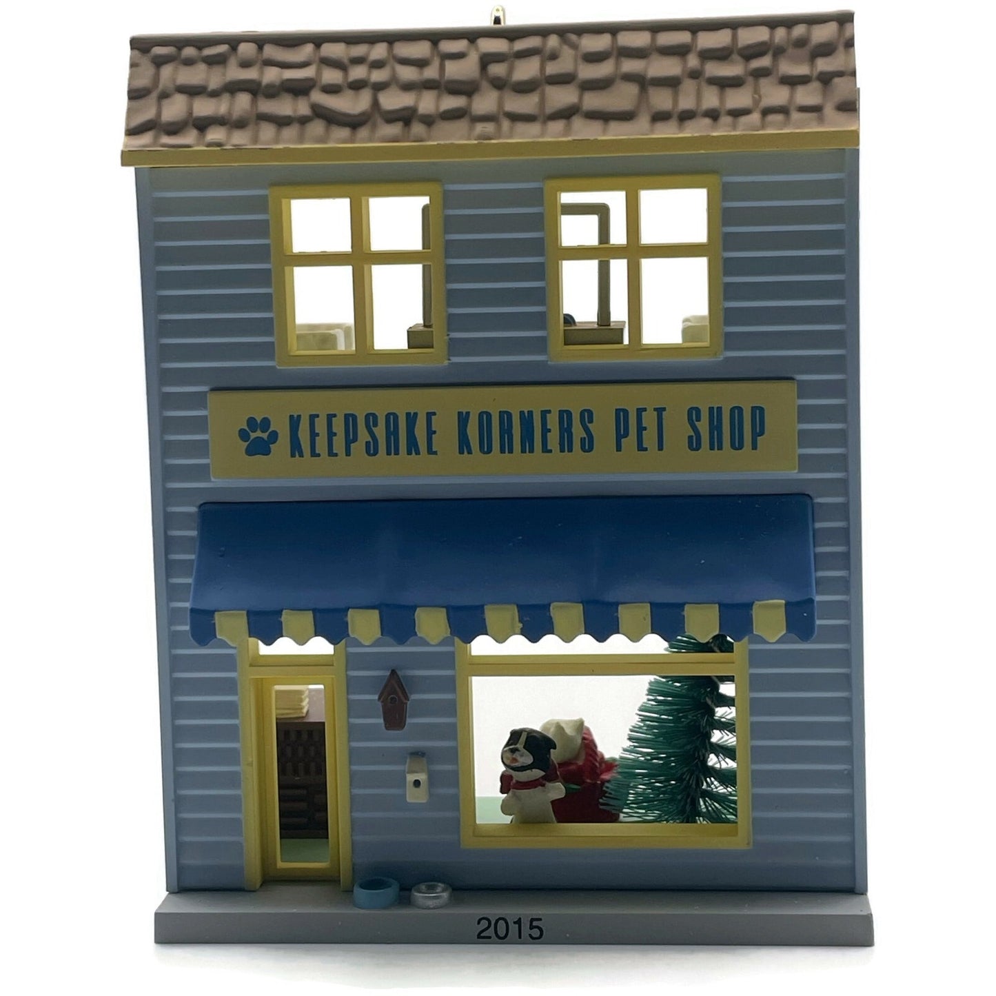 Hallmark Keepsake Korners Pet Shop Nostalgic Christmas Village Tree Ornament