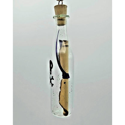 Patricia Breen 1997 Pirate Rex Bottle Map Christmas Ornament 9700CATZ Poland