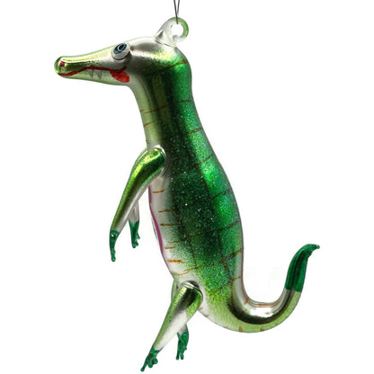 Christopher Radko Time for a Bite Peter Pan Crocodile Christmas Ornament 95-251