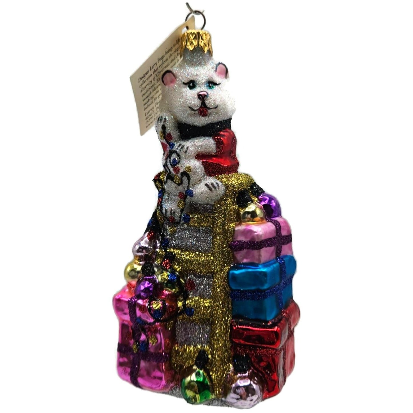 Larry Fraga Waiting For The Tree Glitter Series Christmas Tree Ornament Gifts