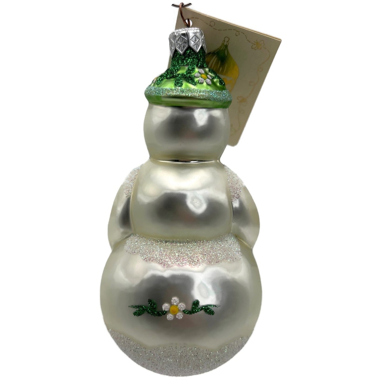 Patricia Breen Strawberry Snowman Fruit Summer Christmas Tree Ornament NM