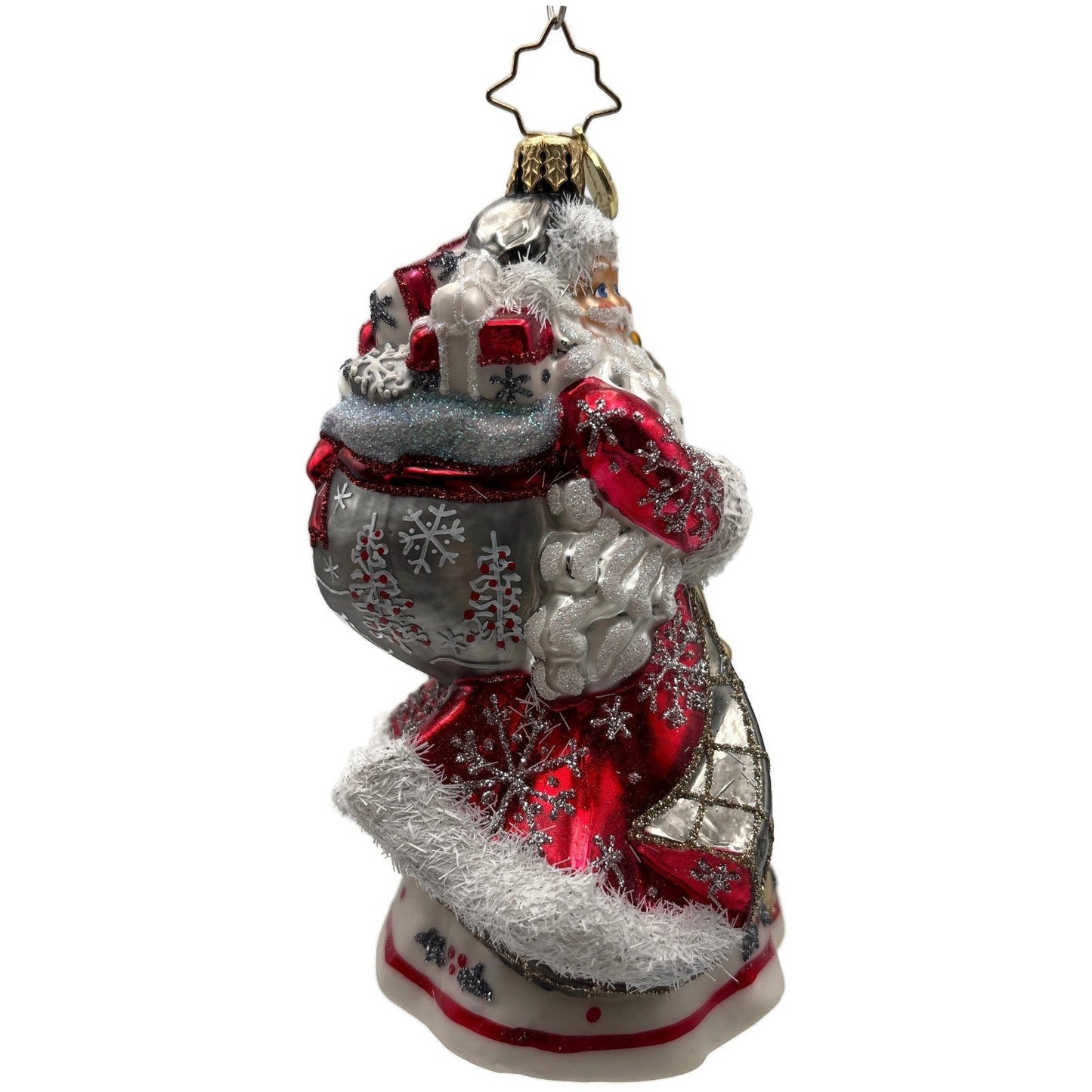 Christopher Radko Winter Splendor Santa Claus Christmas Tree Ornament 1021740