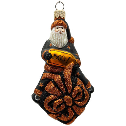 Patricia Breen For You Henry Black Orange Boo Halloween Christmas Ornament 2013