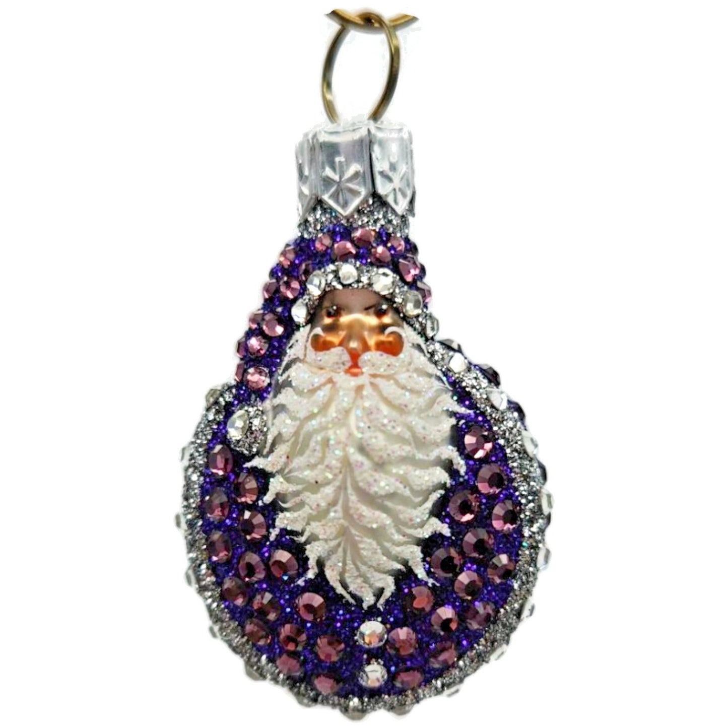 Patricia Breen Ladybug Noel Purple Jeweled Spring Christmas Ornament CATZ