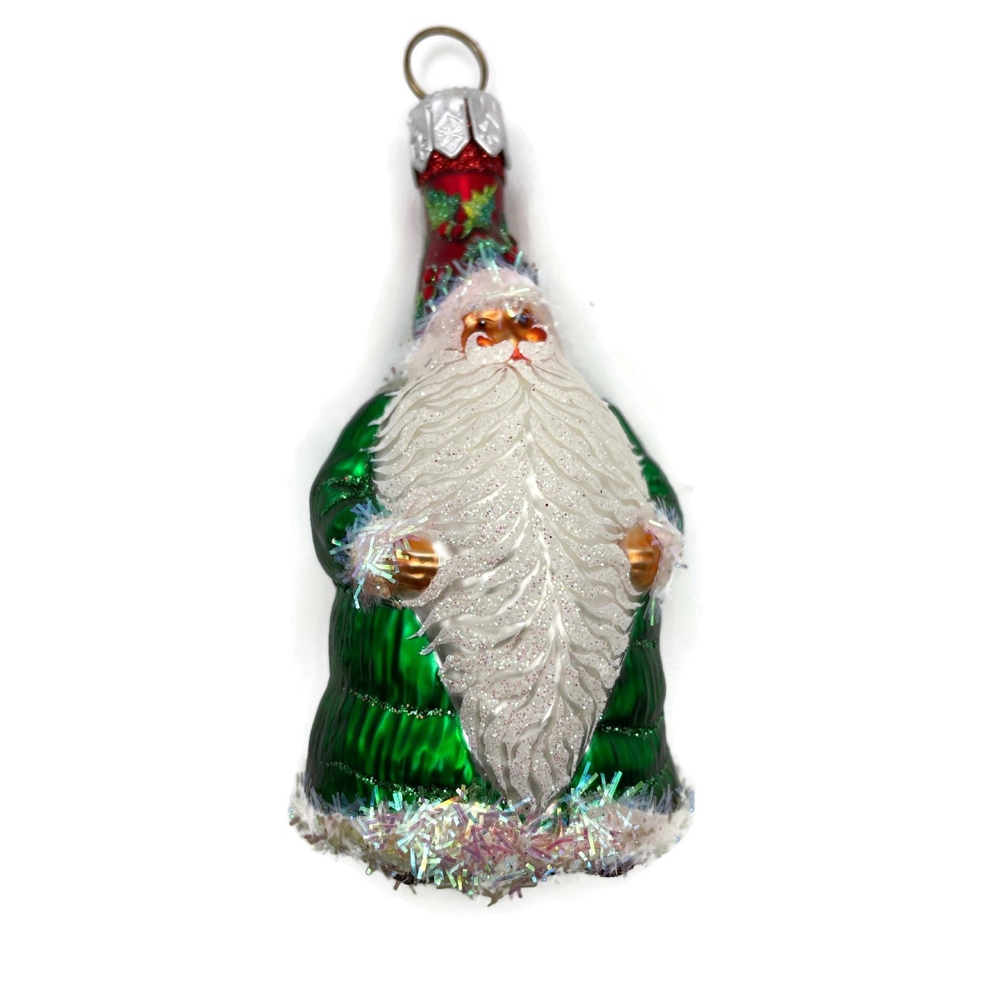 Patricia Breen Belvedere Elf Standing Red Green Christmas Holiday Tree Ornament