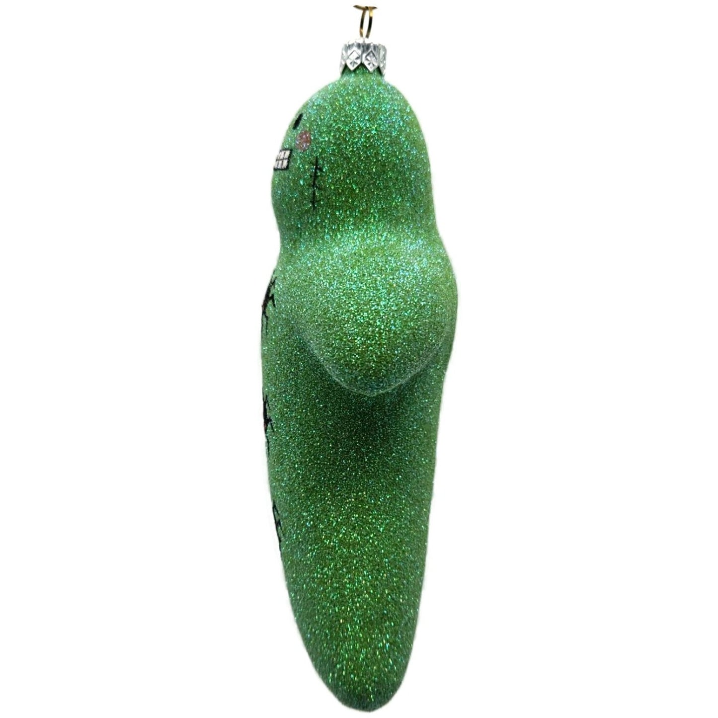 Patricia Breen Very Grand Ghost Frankenstein Green Glass Halloween Ornament 2554