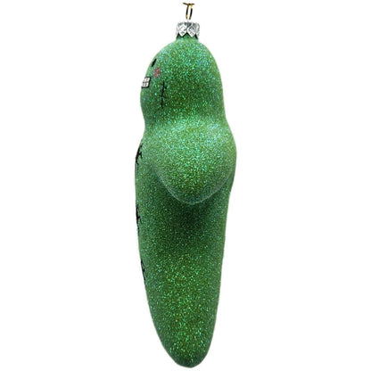 Patricia Breen Very Grand Ghost Frankenstein Green Glass Halloween Ornament 2554