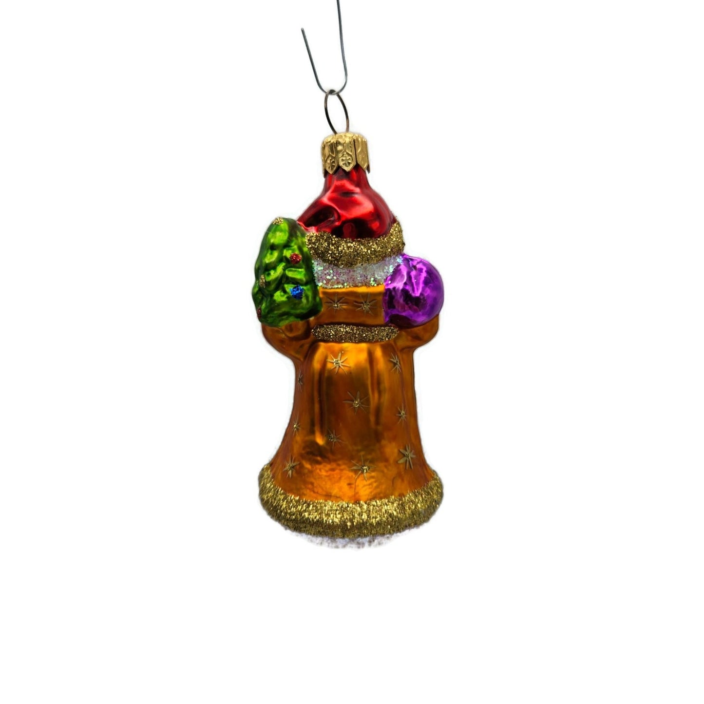 Christopher Radko Petite Balmoral Santa Claus Christmas Tree Ornament 994390