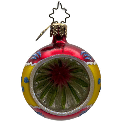 Christopher Radko Fantasia Kensington Glow Reflector Ball Christmas Ornament