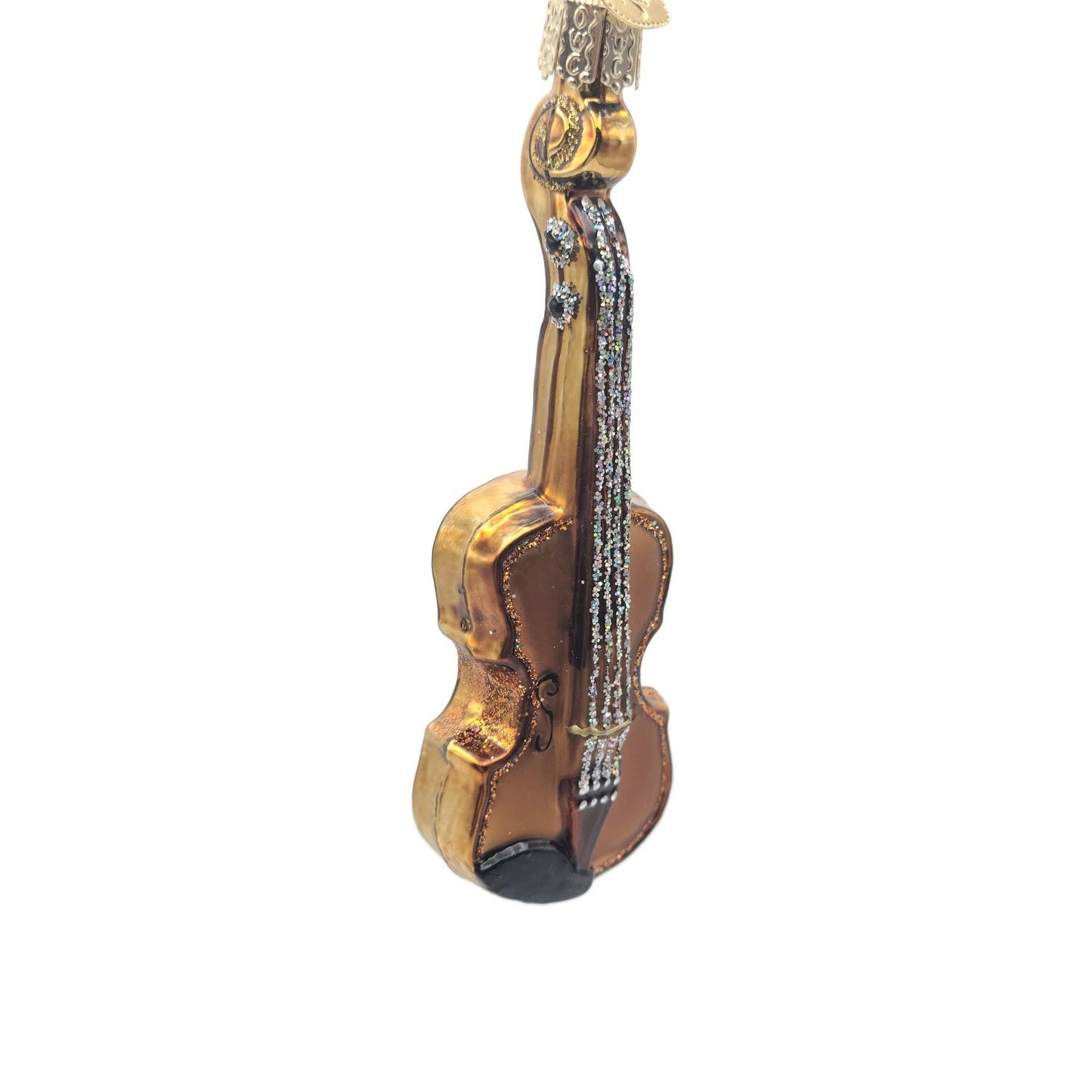 Old World Christmas Violin Instrument Christmas Holiday Tree Ornament OWC 38008
