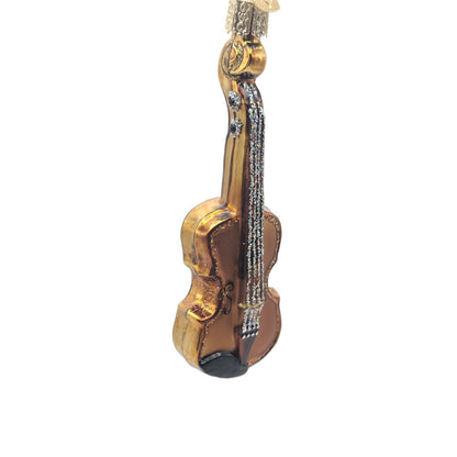 Old World Christmas Violin Instrument Christmas Holiday Tree Ornament OWC 38008