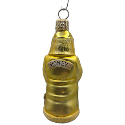 Patricia Breen Miniature Beeskeeping Santa Yellow Spring Christmas Tree Ornament