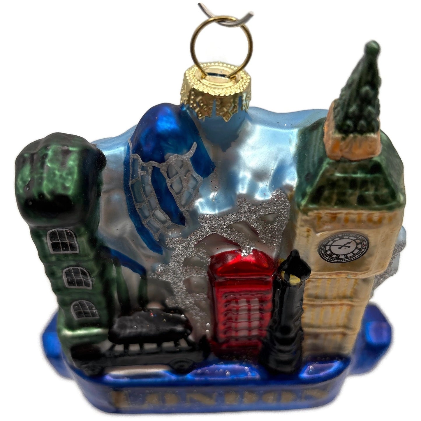 Holiday Lane Around The World London Skyline Landmark Christmas Tree Ornament