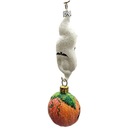 Patricia Breen Topsy Turvy Ghost Bat Jack-O-Lantern Halloween Christmas Ornament