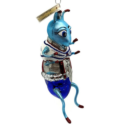 Slavic Treasures Whopper Hopper Blue Bug Halloween Tree Ornament 99-154-B-FB