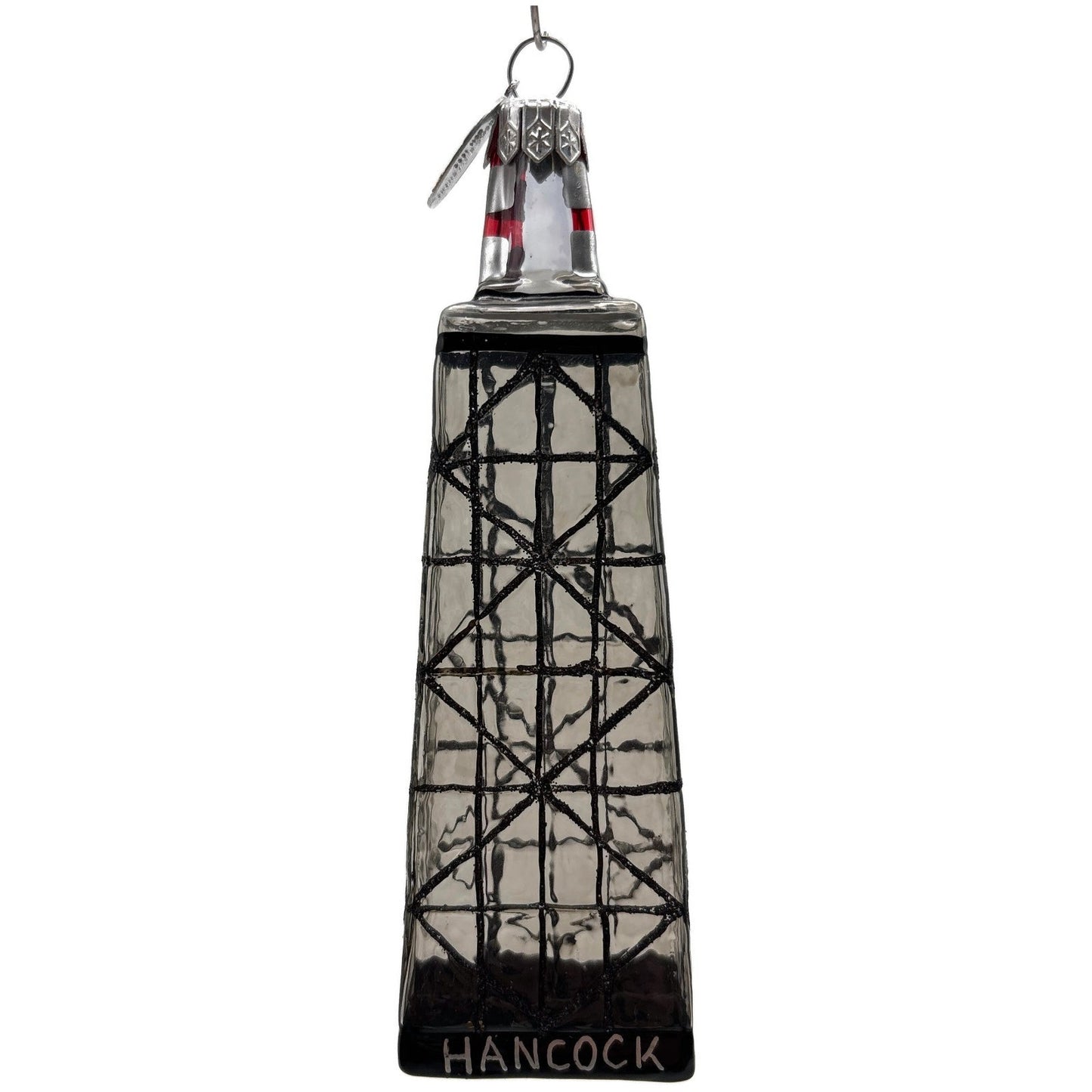 Landmark Creations The John Hancock Center European Glass Christmas Ornament