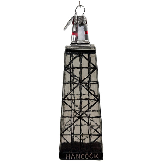 Landmark Creations The John Hancock Center European Glass Christmas Ornament