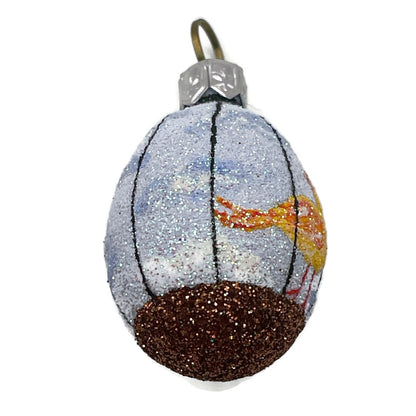 Patricia Breen Miniature Egg Song Bird Cage Easter Christmas Tree Ornament