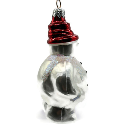 Christopher Radko Frosty Cares AIDS Awareness Snowman Christmas Ornament 94SP05