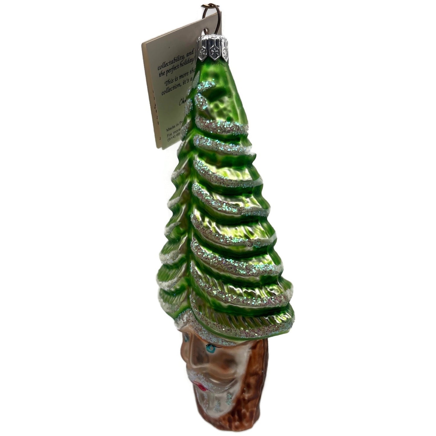Christopher Radko Pine Tree Santa Claus Christmas Ornament 95-912-0 1995