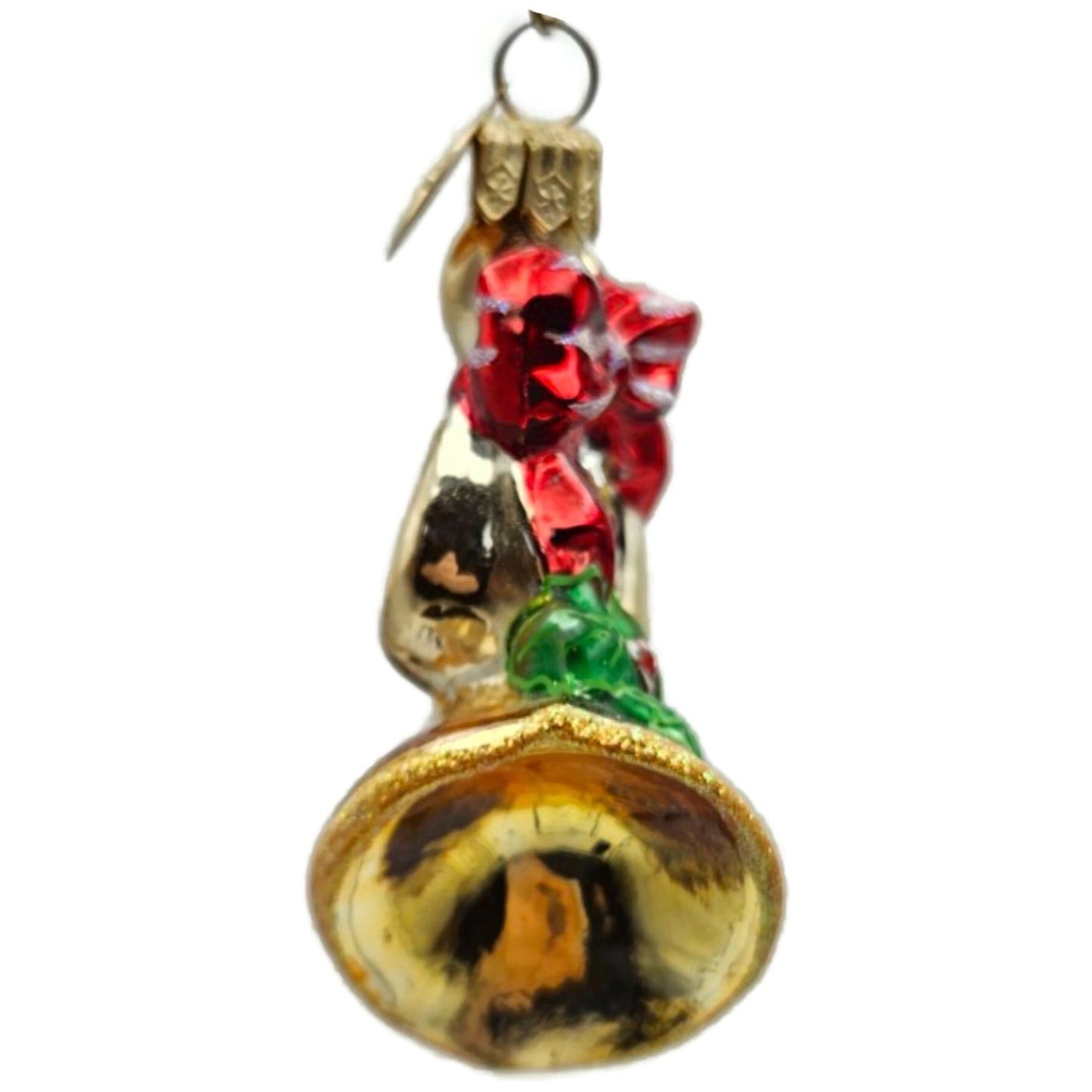 Christopher Radko French Horn Gem Little Gems Christmas Tree Ornament 00-527-0