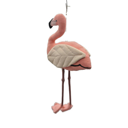 Gladys Boalt Flamingo Bird Handmade Animal Fabric Christmas Tree Ornament