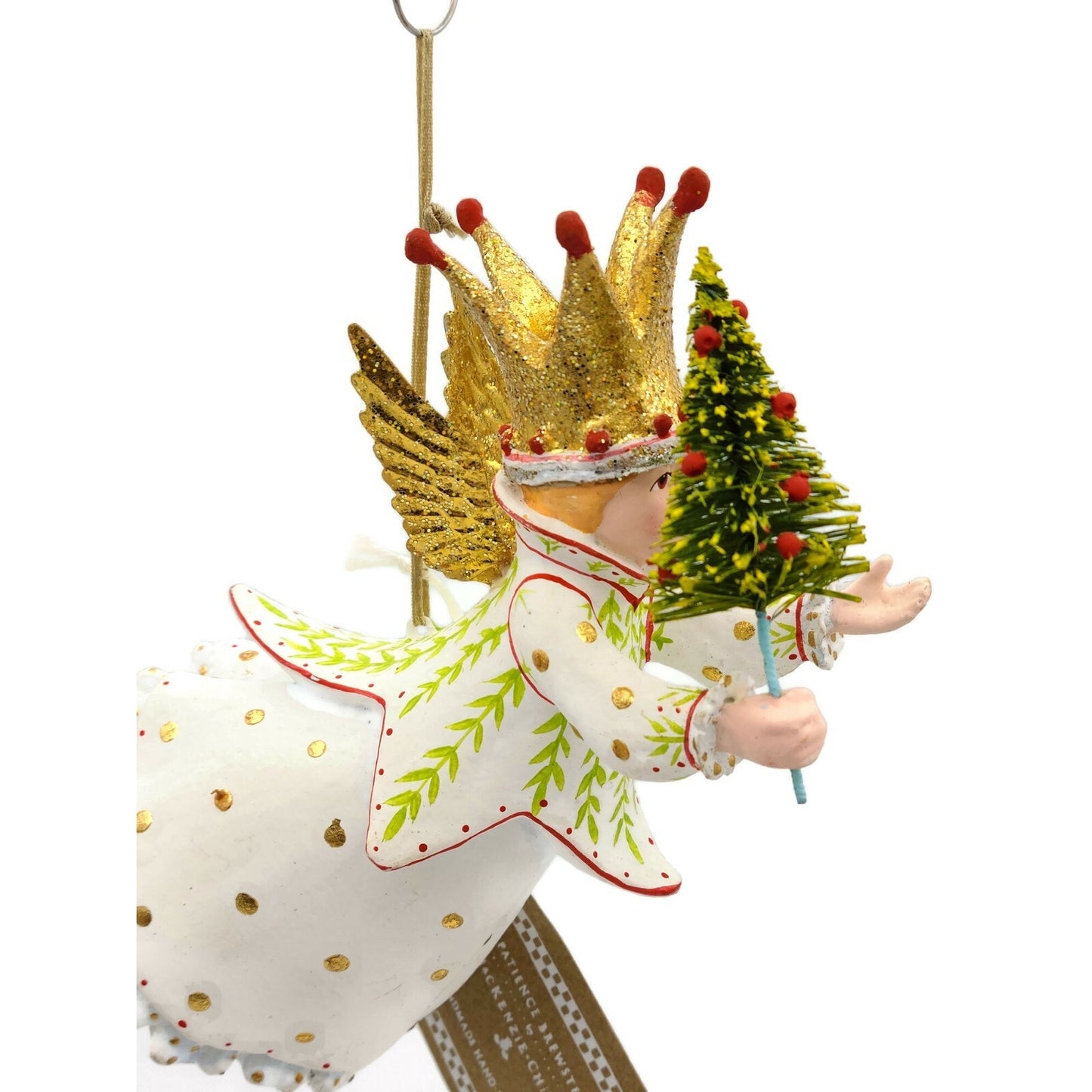 Patience Brewster Christmas Paradise Angel Christmas Ornament Mackenzie Child