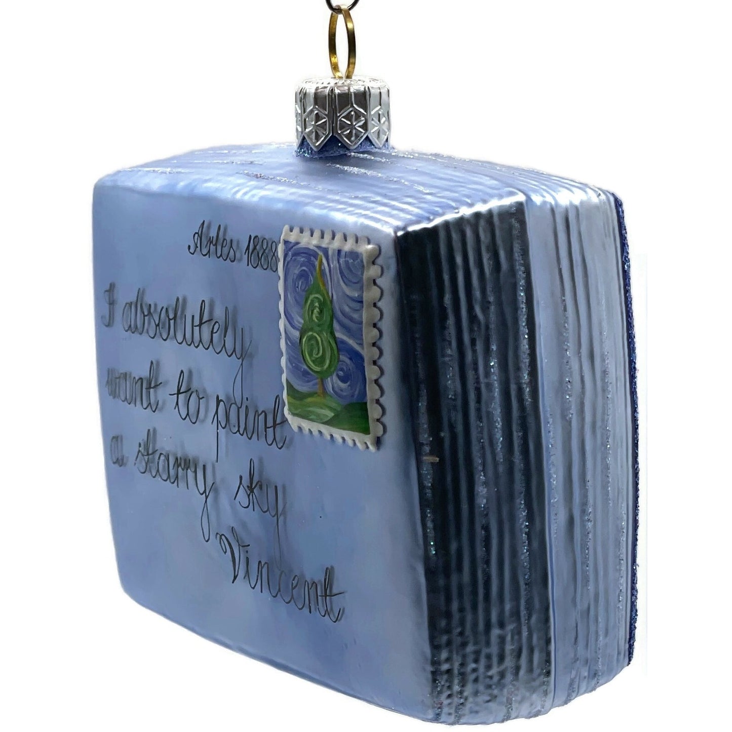 Patricia Breen Greetings Dear Theo Starry Starry Night Spring Christmas Ornament