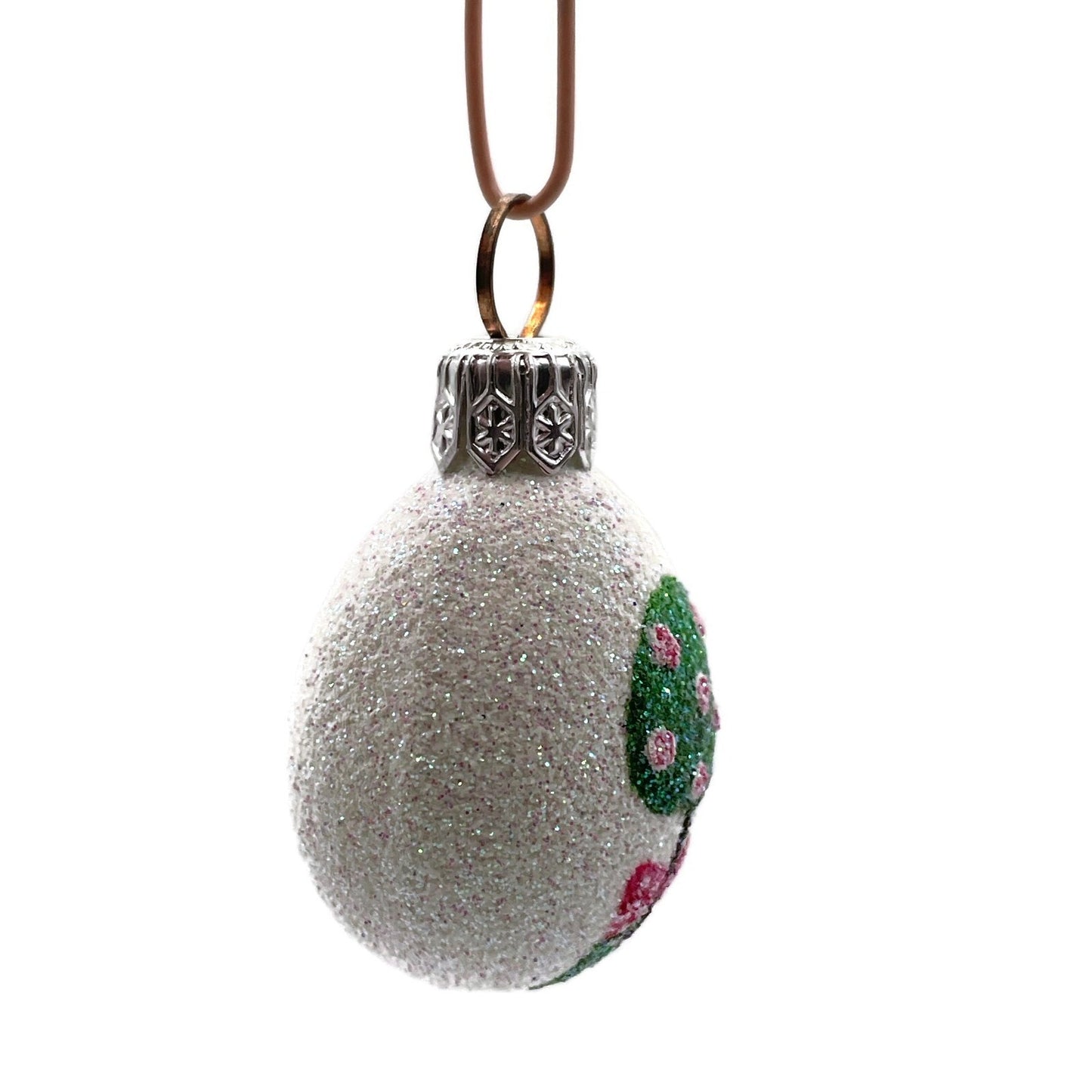 Patricia Breen Miniature Egg Rose Topiary Flower Easter Christmas Tree Ornament