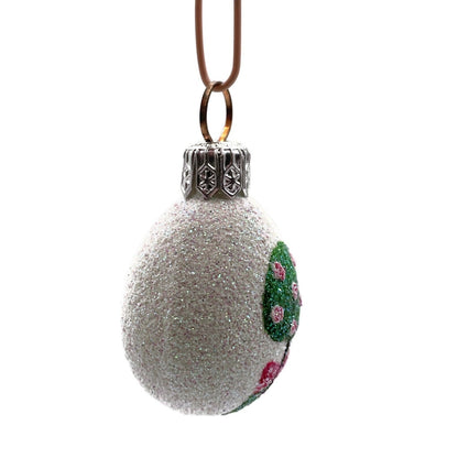 Patricia Breen Miniature Egg Rose Topiary Flower Easter Christmas Tree Ornament