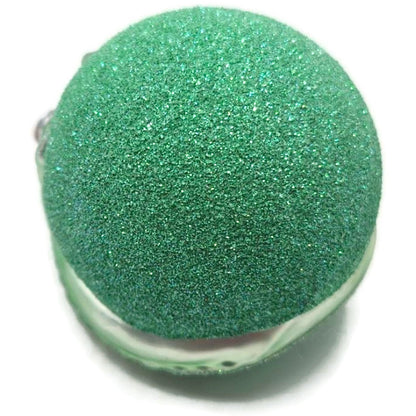 Patricia Breen Chameleon Mint Green Glittered Christmas Holiday Tree Ornament