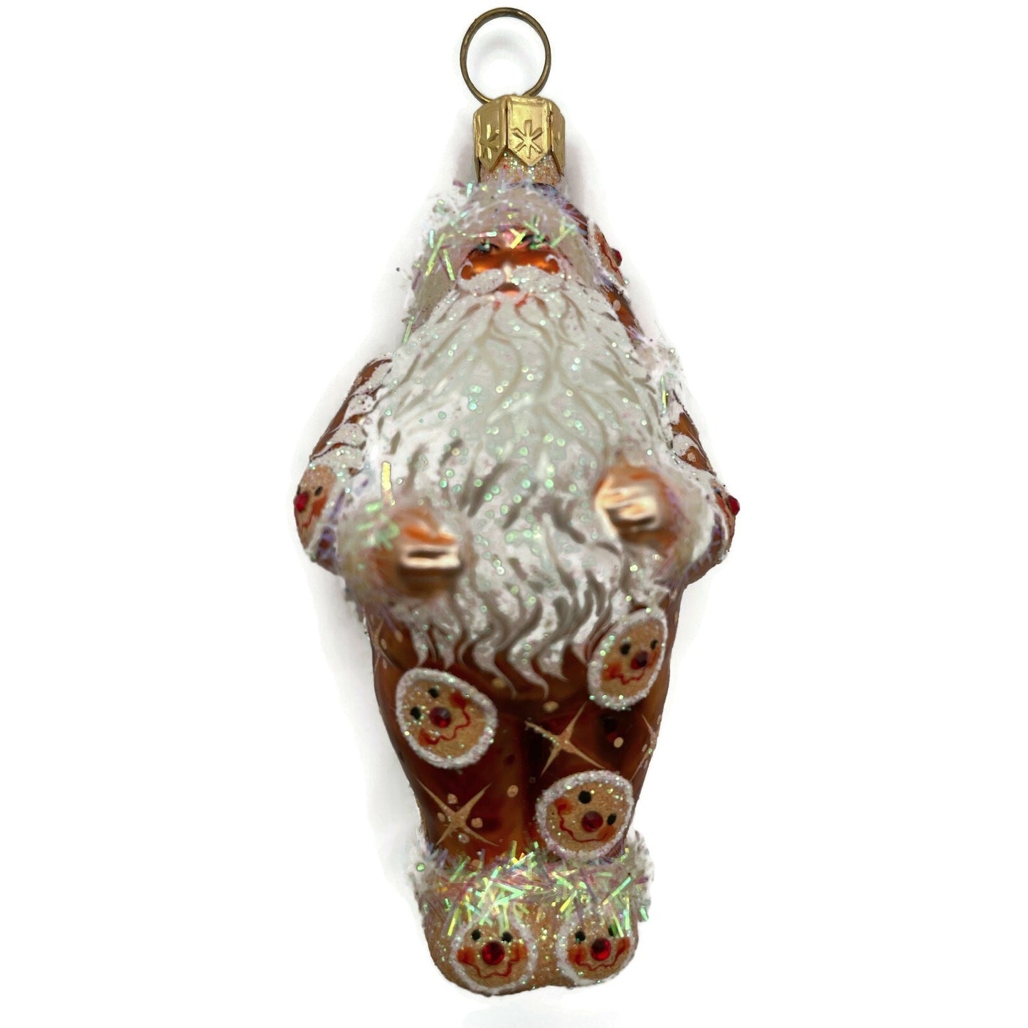 Patricia Breen Good Night Henry Gingerbread Santa Claus Christmas Tree Ornament