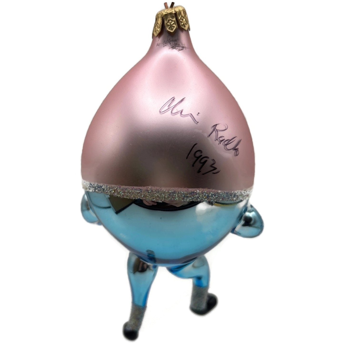 Christopher Radko Humpty Dumpty Italian Glass Signed Christmas Tree Ornament