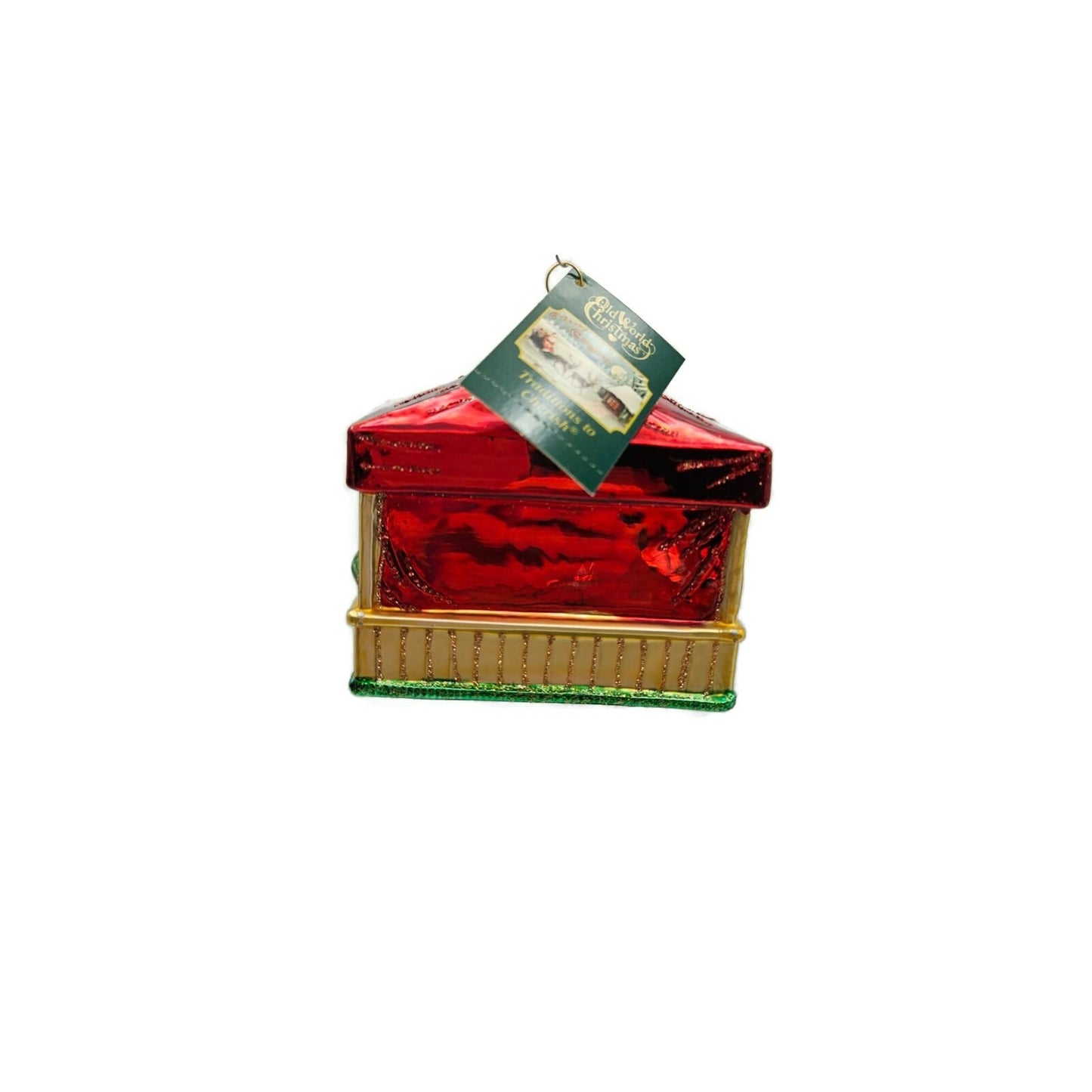 Old World Christmas Farmers Market Stand Fresh Produce OWC Christmas Ornament