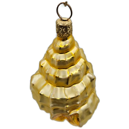 Patricia Breen Erics Shell Gold Summer Aquatic Nautical Ocean Ornament 9900 CATZ