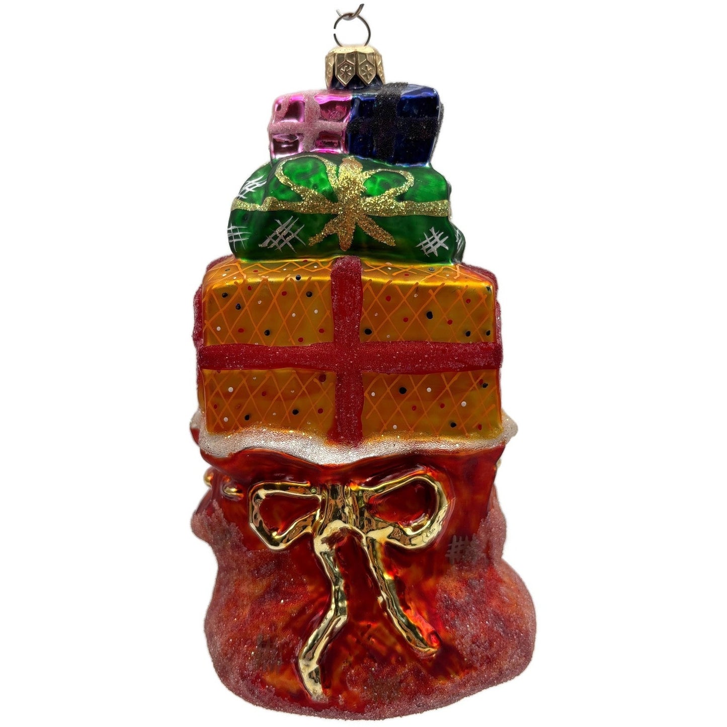 Christopher Radko Piled Mile High Santa Christmas Tree Ornament 97-234-0