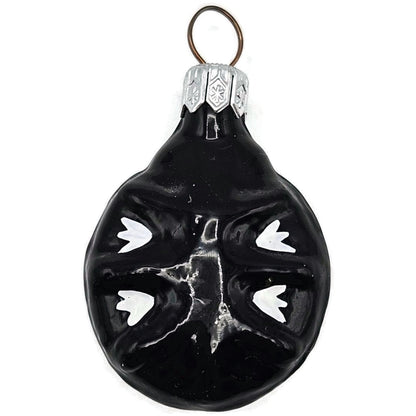 Patricia Breen Ladybug Black White Polka Dots Spring Christmas Tree Ornament